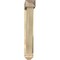 Ekena Millwork Traditional Arts and Crafts Rough Sawn Bracket w/ Offset Brace, Douglas Fir, 6"W x 34"D x 38"H BKT0604X34X38TRA03RDF - alternate 4